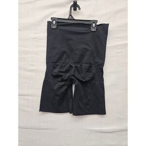 Assets by Spanx Shaping High-Waist Short Very Black 10126R Womens Size 1X NWT